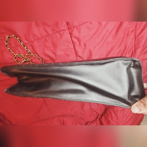 New Large Black Quilted Faux Leather Tote bag/Laptop - Picture 5 of 15